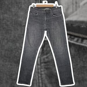 Roark HWY 133 Denim Standard Slim Fit Black Jeans Lyocell Hemp Stretch Mens 32